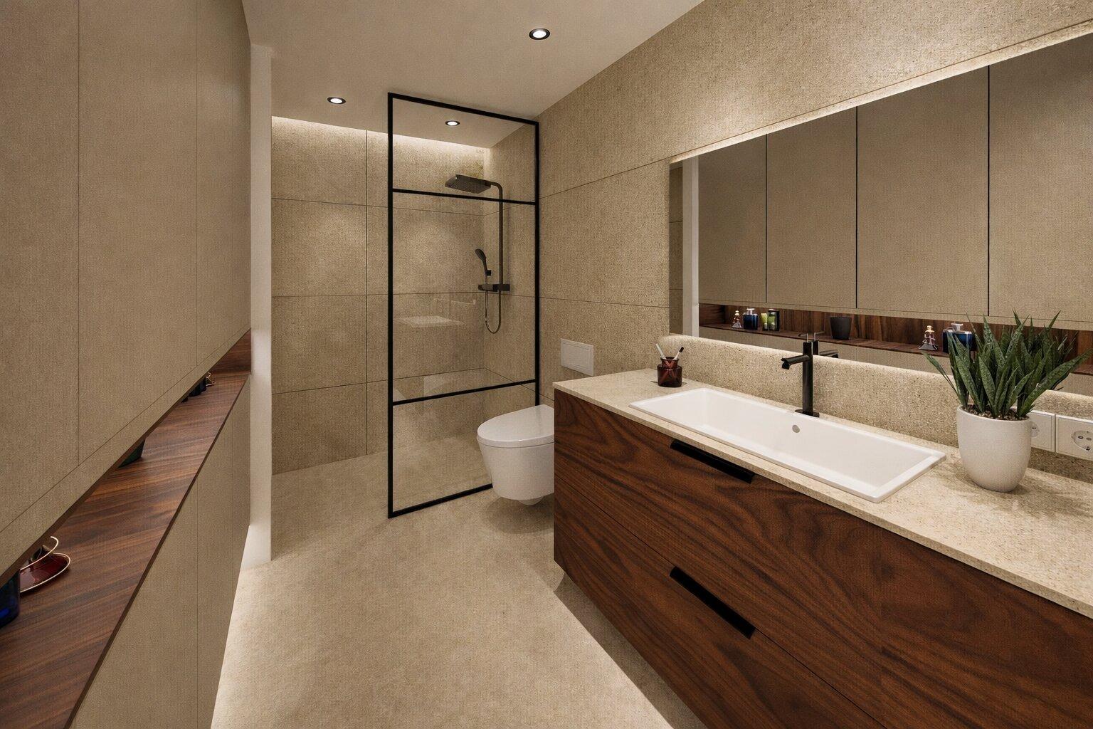 Interior — render orientativo