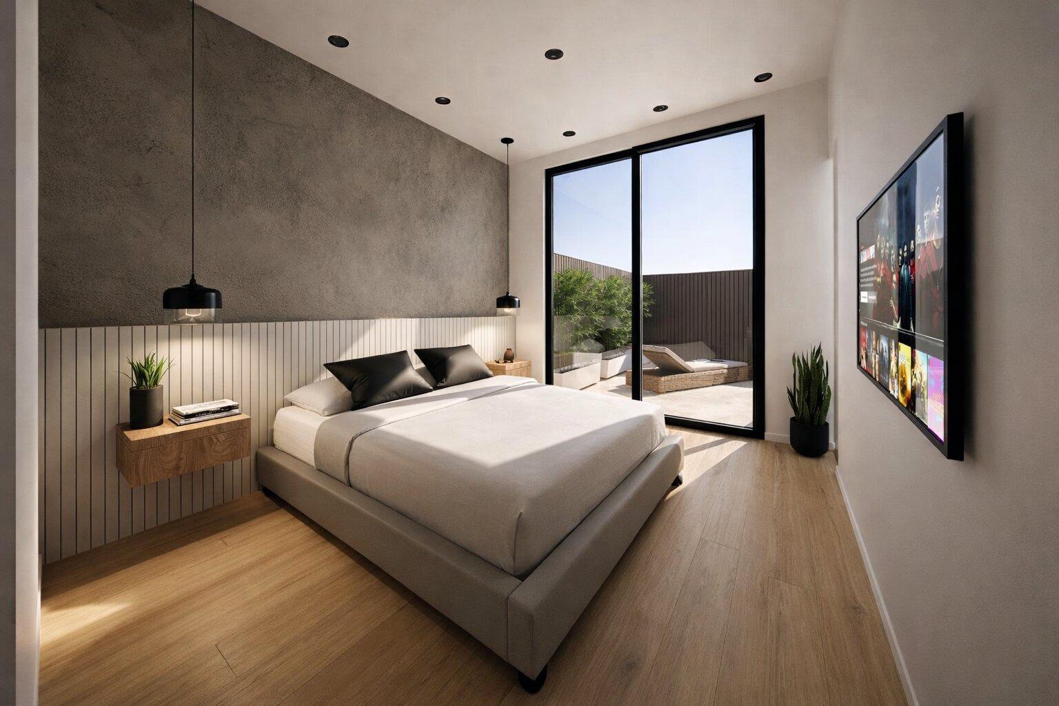 Baño — render orientativo